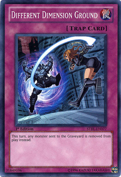 Different Dimension Ground [STBL-EN077] Super Rare | Mega City Incorporated