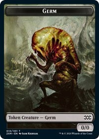 Germ // Human Soldier Double-sided Token [Double Masters Tokens] | Mega City Incorporated