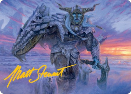 Frost Giant Art Card (Gold-Stamped Signature) [Dungeons & Dragons: Adventures in the Forgotten Realms Art Series] | Mega City Incorporated