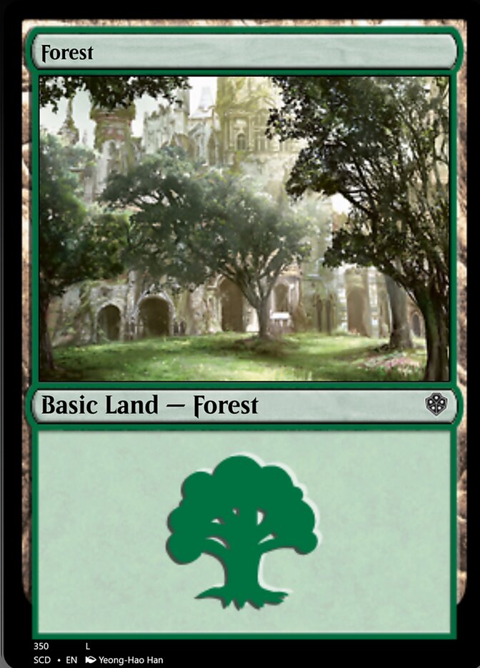 Forest (350) [Starter Commander Decks] | Mega City Incorporated