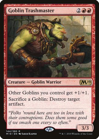 Goblin Trashmaster [Core Set 2019] | Mega City Incorporated