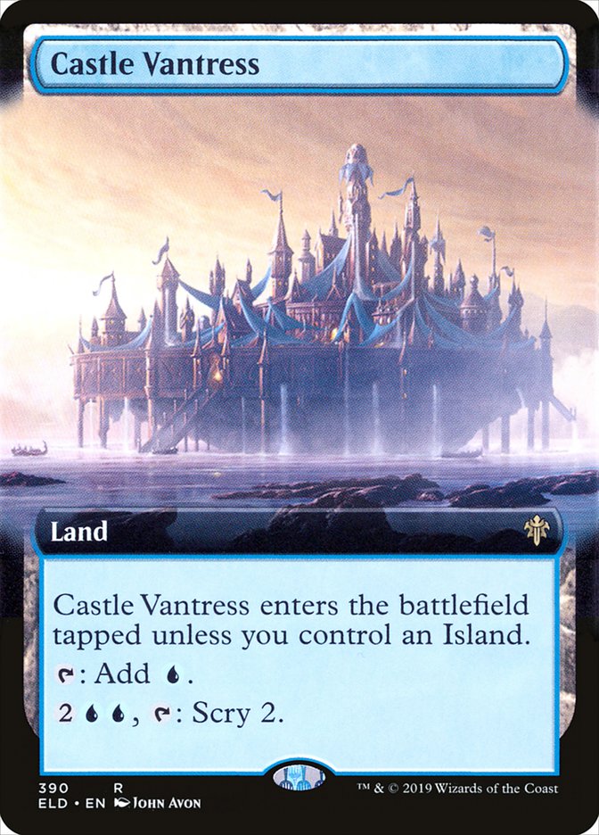 Castle Vantress (Extended Art) [Throne of Eldraine] | Mega City Incorporated