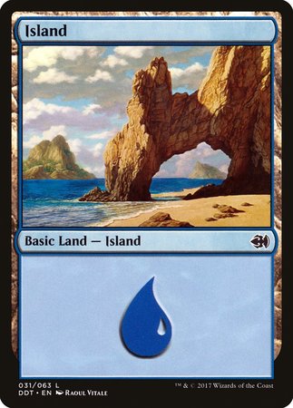 Island (31) [Duel Decks: Merfolk vs. Goblins] | Mega City Incorporated