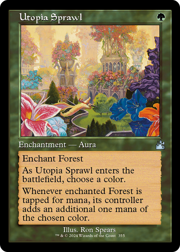 Utopia Sprawl (Retro Frame) [Ravnica Remastered] | Mega City Incorporated