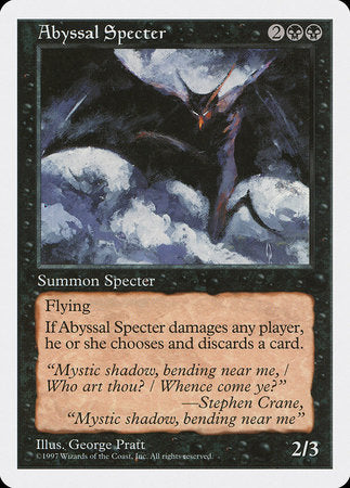 Abyssal Specter [Fifth Edition] | Mega City Incorporated