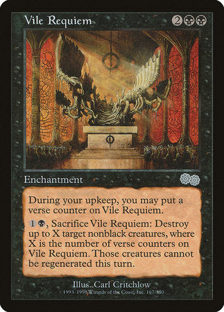 Vile Requiem [Urza's Saga] | Mega City Incorporated