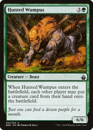 Hunted Wumpus [Battlebond] | Mega City Incorporated