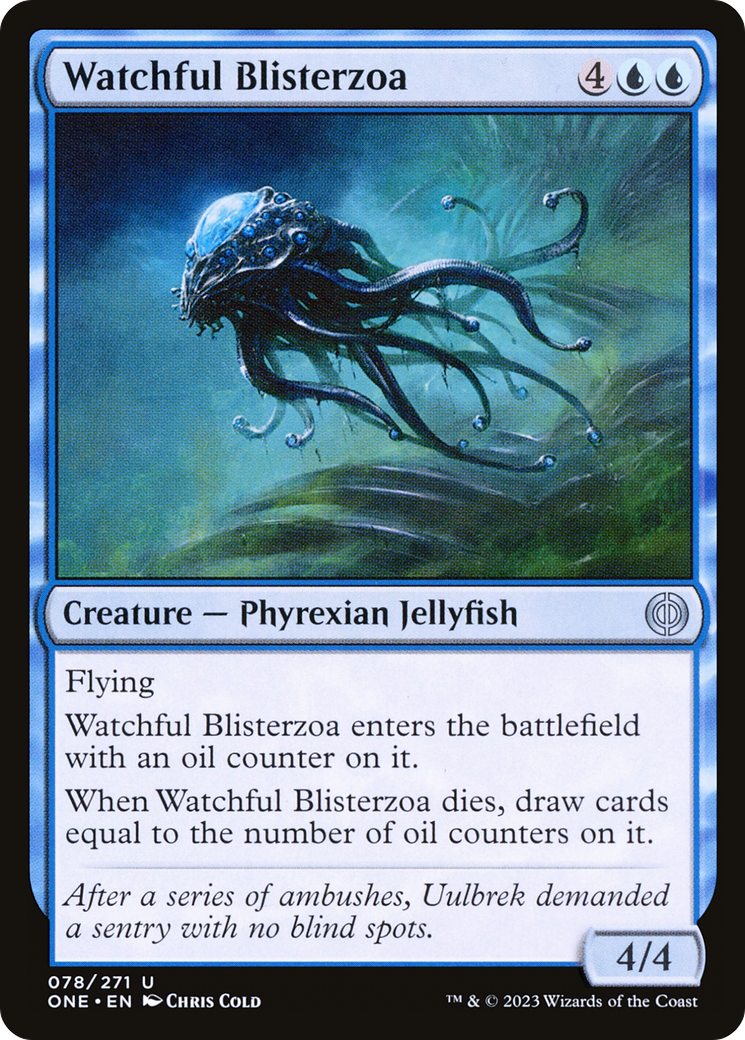 Watchful Blisterzoa [Phyrexia: All Will Be One] | Mega City Incorporated