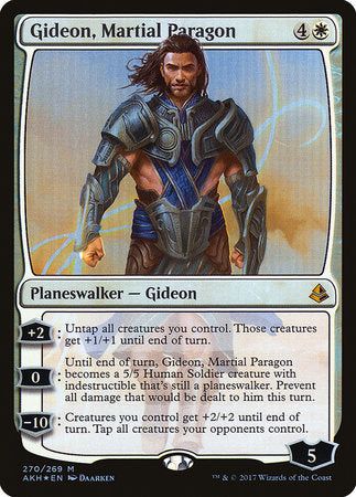 Gideon, Martial Paragon [Amonkhet] | Mega City Incorporated