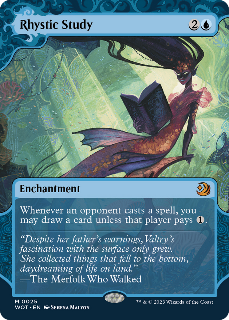 Rhystic Study [Wilds of Eldraine: Enchanting Tales] | Mega City Incorporated