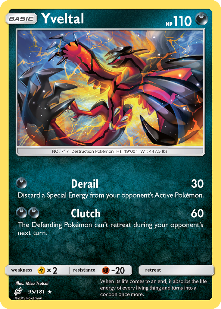 Yveltal (95/181) [Sun & Moon: Team Up] | Mega City Incorporated