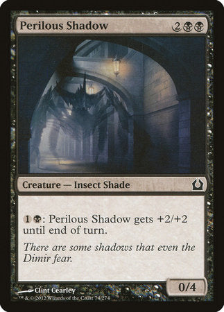 Perilous Shadow [Return to Ravnica] | Mega City Incorporated