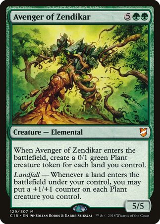 Avenger of Zendikar [Commander 2018] | Mega City Incorporated