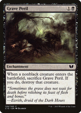 Grave Peril [Commander 2015] | Mega City Incorporated