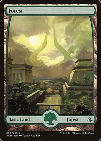 Forest (254) - Full Art [Amonkhet] | Mega City Incorporated