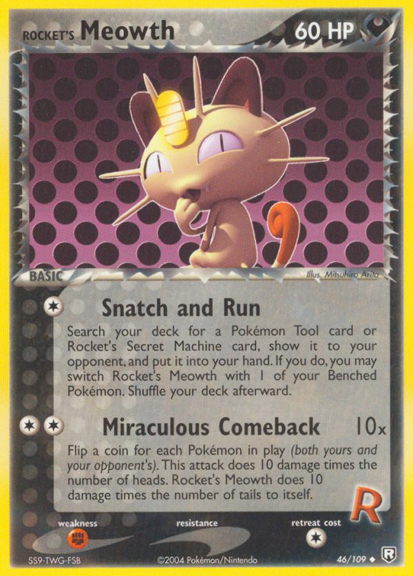 Rocket's Meowth (46/109) [EX: Team Rocket Returns] | Mega City Incorporated