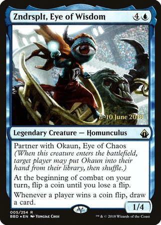 Zndrsplt, Eye of Wisdom [Battlebond Promos] | Mega City Incorporated