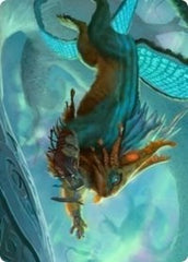 Toski, Bearer of Secrets Art Card [Kaldheim: Art Series] | Mega City Incorporated