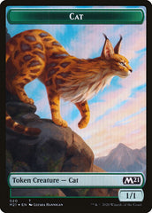 Beast // Cat (020) Double-sided Token [Core Set 2021 Tokens] | Mega City Incorporated