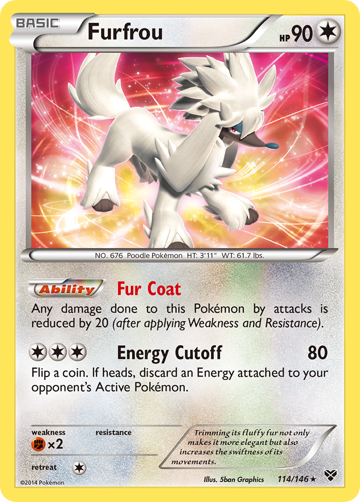 Furfrou (114/146) [XY: Base Set] | Mega City Incorporated