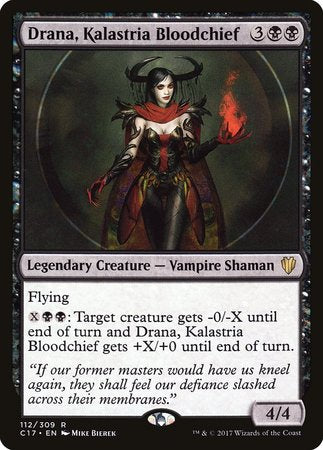 Drana, Kalastria Bloodchief [Commander 2017] | Mega City Incorporated