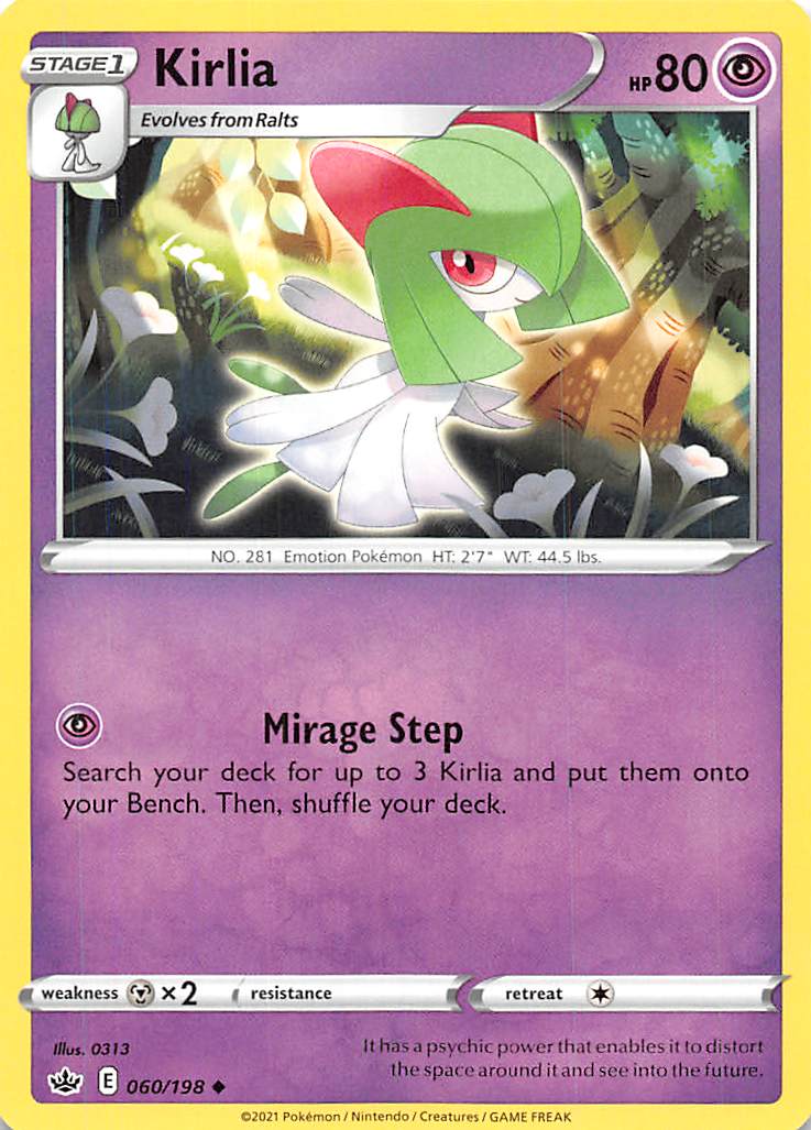 Kirlia (060/198) [Sword & Shield: Chilling Reign] | Mega City Incorporated