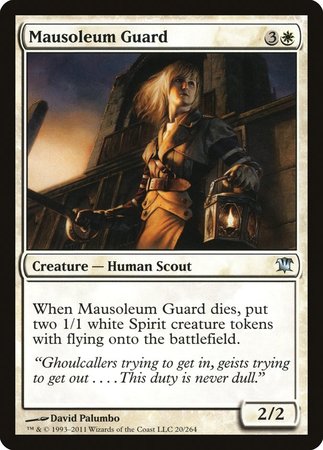 Mausoleum Guard [Innistrad] | Mega City Incorporated