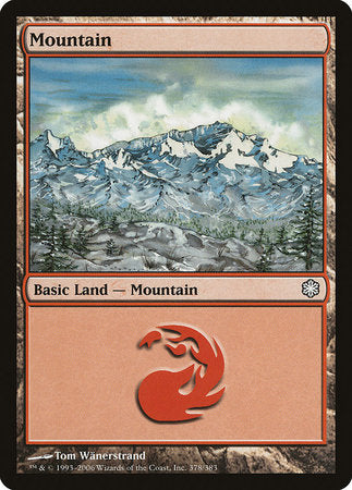 Mountain (378) [Coldsnap Theme Decks] | Mega City Incorporated