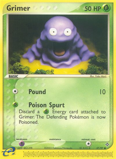 Grimer (57/97) [EX: Dragon] | Mega City Incorporated