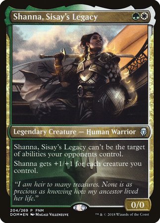 Shanna, Sisay's Legacy [Dominaria Promos] | Mega City Incorporated