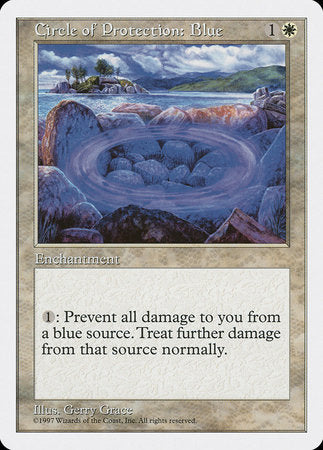 Circle of Protection: Blue [Fifth Edition] | Mega City Incorporated