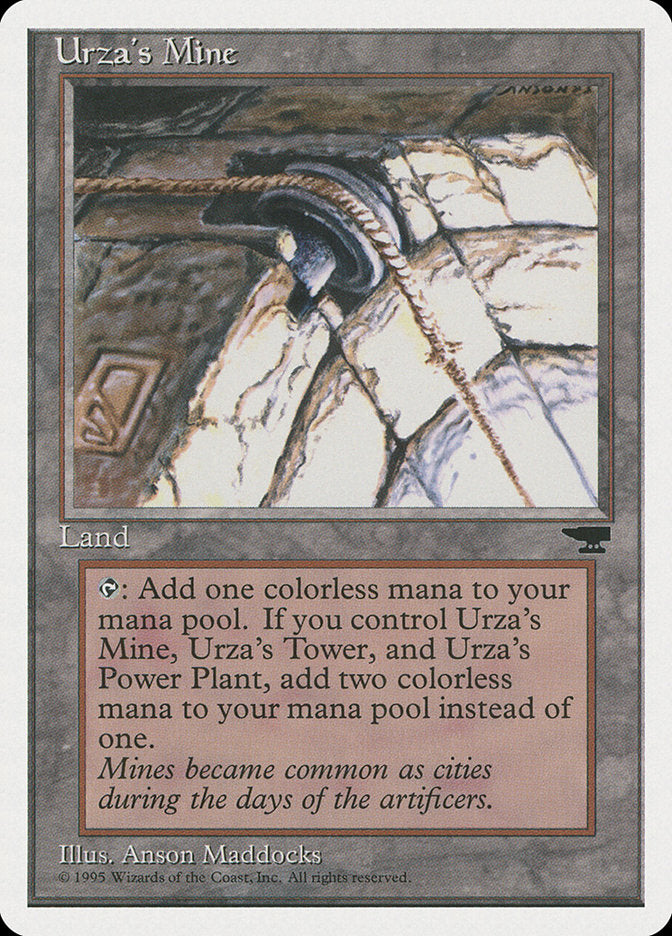 Urza's Mine (Pulley Embedded in Stone) [Chronicles] | Mega City Incorporated