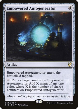 Empowered Autogenerator [Commander 2019] | Mega City Incorporated