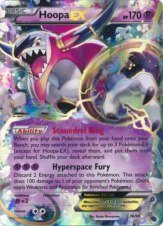 Hoopa EX (36/98) (Jumbo Card) [XY: Ancient Origins] | Mega City Incorporated