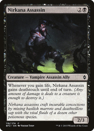 Nirkana Assassin [Battle for Zendikar] | Mega City Incorporated