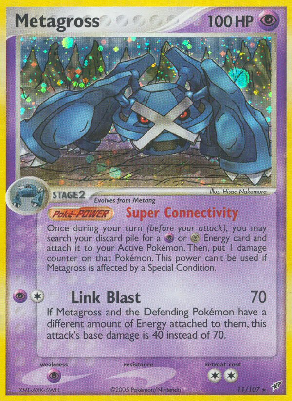 Metagross (11/107) [EX: Deoxys] | Mega City Incorporated