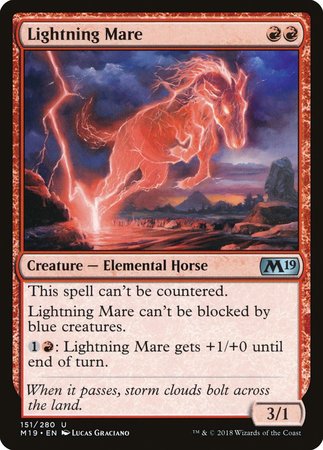 Lightning Mare [Core Set 2019] | Mega City Incorporated