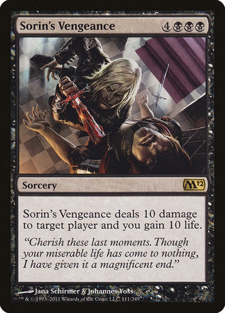 Sorin's Vengeance [Magic 2012] | Mega City Incorporated