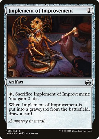 Implement of Improvement [Aether Revolt] | Mega City Incorporated