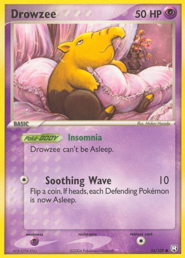 Drowzee (54/109) [EX: Team Rocket Returns] | Mega City Incorporated