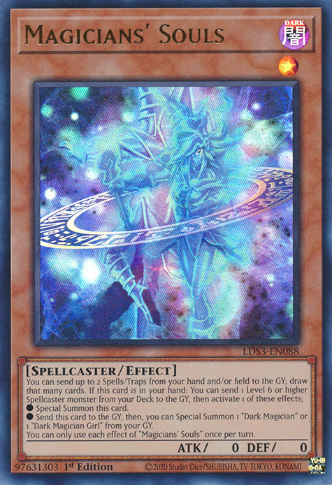Magicians' Souls [LDS3-EN088] Ultra Rare | Mega City Incorporated