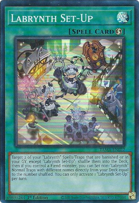 Labrynth Set-Up [TAMA-EN022] Super Rare | Mega City Incorporated