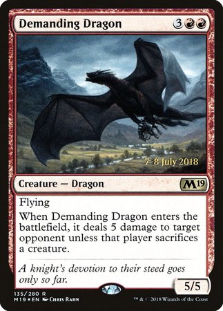 Demanding Dragon [Core Set 2019 Promos] | Mega City Incorporated