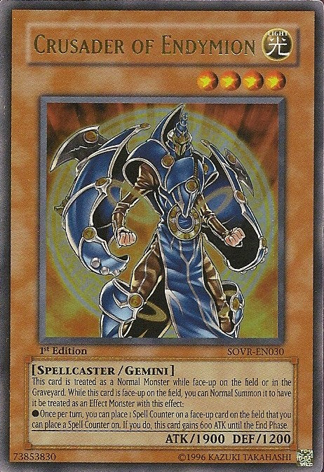 Crusader of Endymion [SOVR-EN030] Ultra Rare | Mega City Incorporated