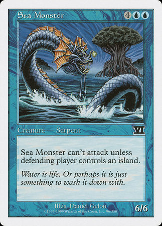 Sea Monster [Classic Sixth Edition] | Mega City Incorporated