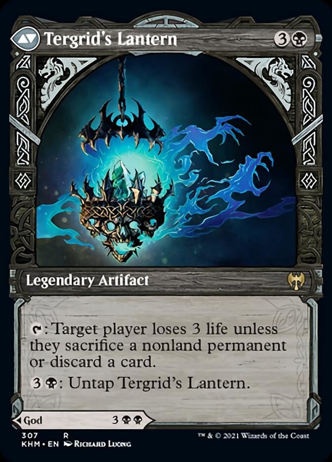 Tergrid, God of Fright // Tergrid's Lantern (Showcase) [Kaldheim] | Mega City Incorporated