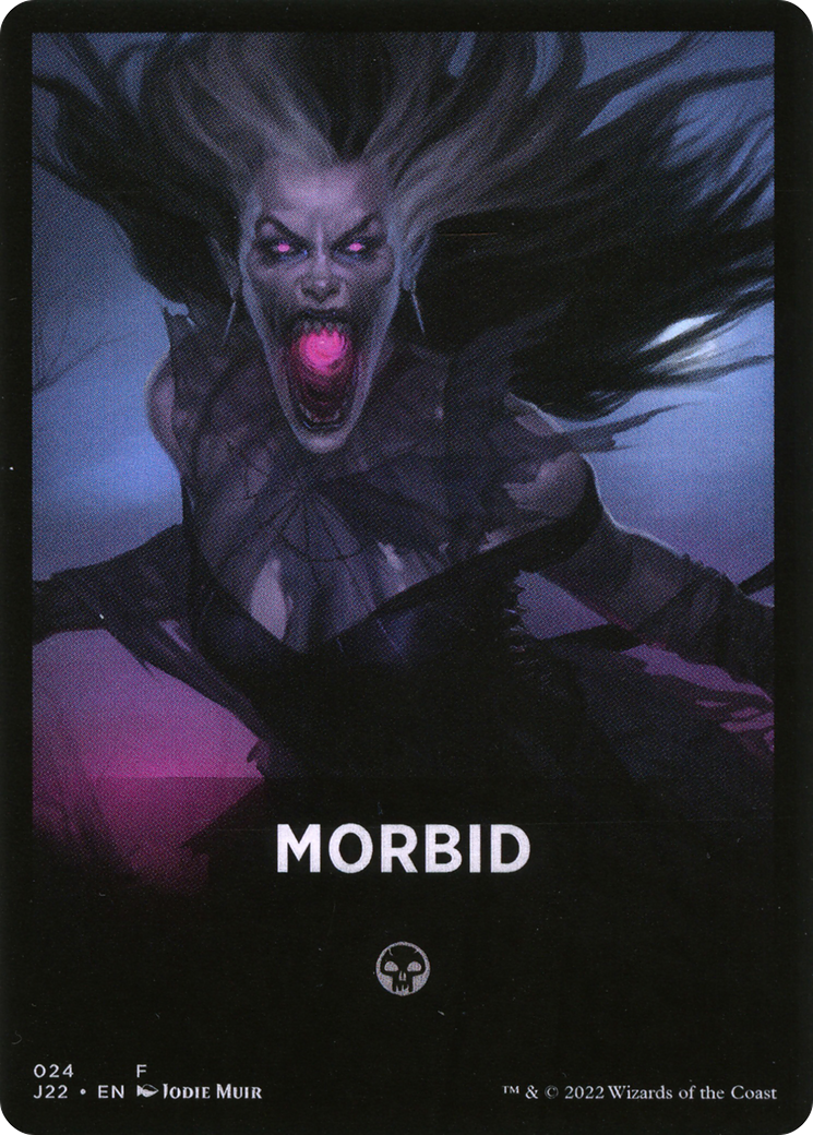 Morbid Theme Card [Jumpstart 2022 Front Cards] | Mega City Incorporated