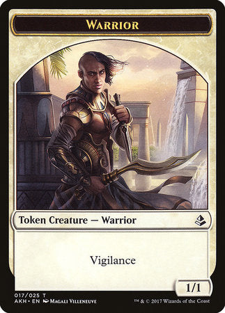 Warrior Token [Amonkhet Tokens] | Mega City Incorporated