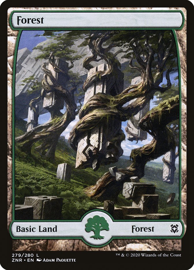 Forest (279) [Zendikar Rising] | Mega City Incorporated