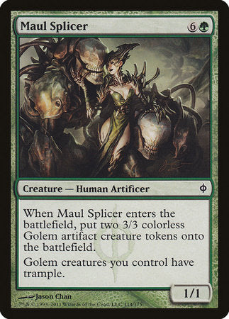 Maul Splicer [New Phyrexia] | Mega City Incorporated